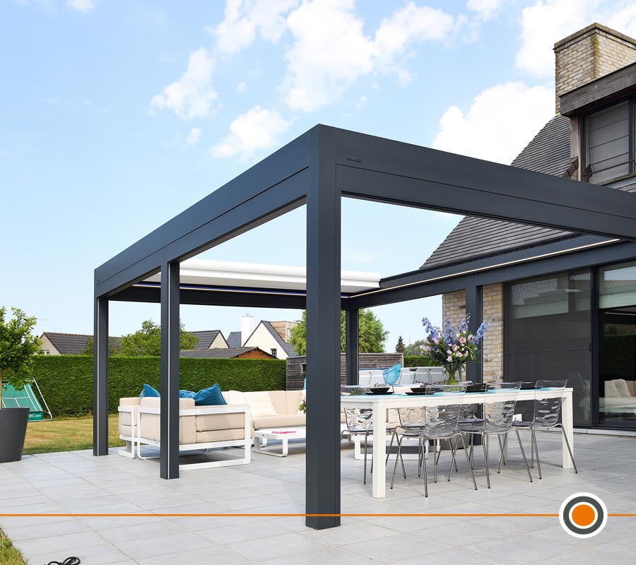 Brustor B600 lamellendak - overkapping - pergola